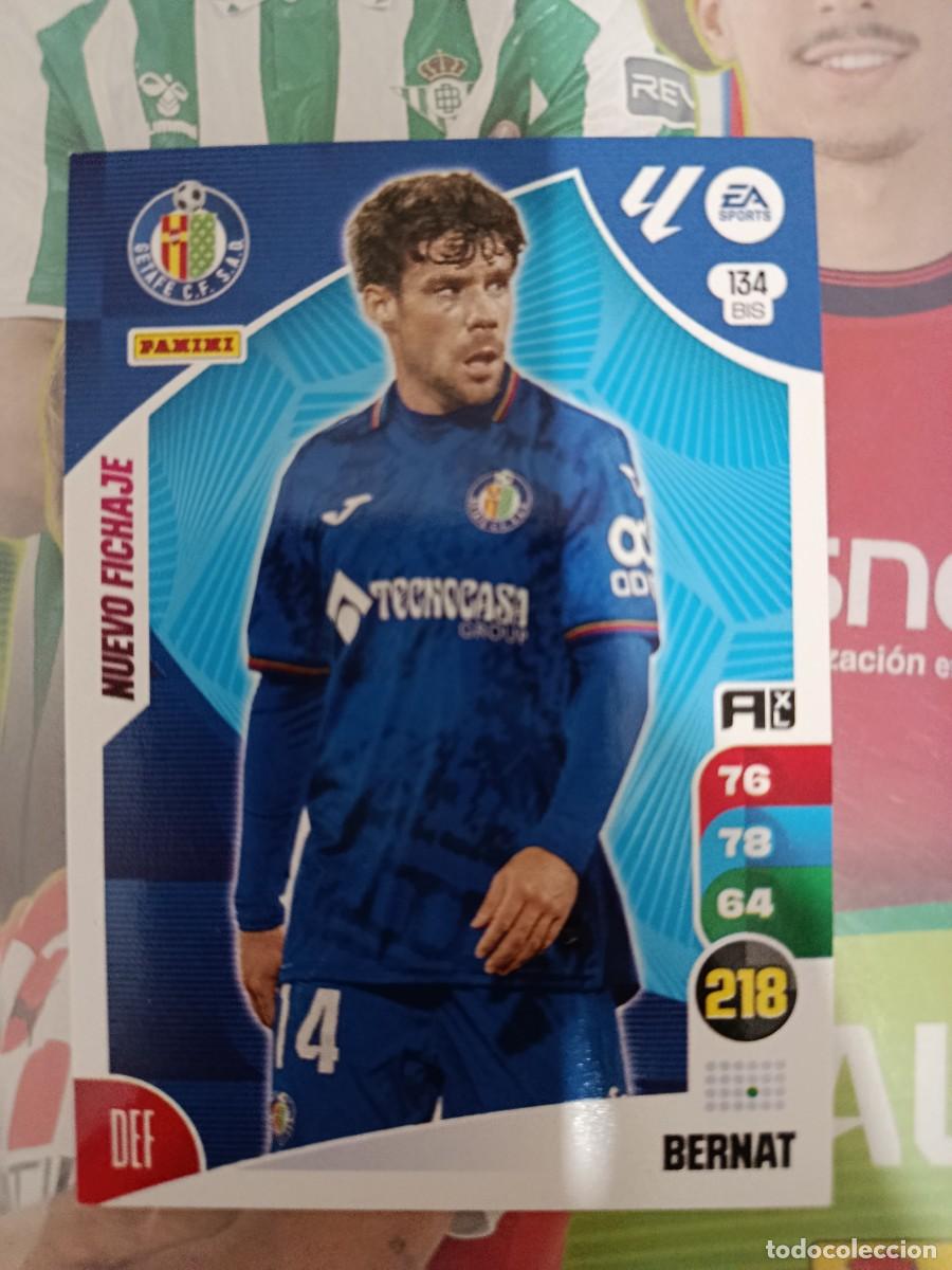 Fu&szlig;ball-Sticker: Adrenalyn 24/25. 134 bis- Carles P&eacute;rez. Getafe. Nuevo fichaje.