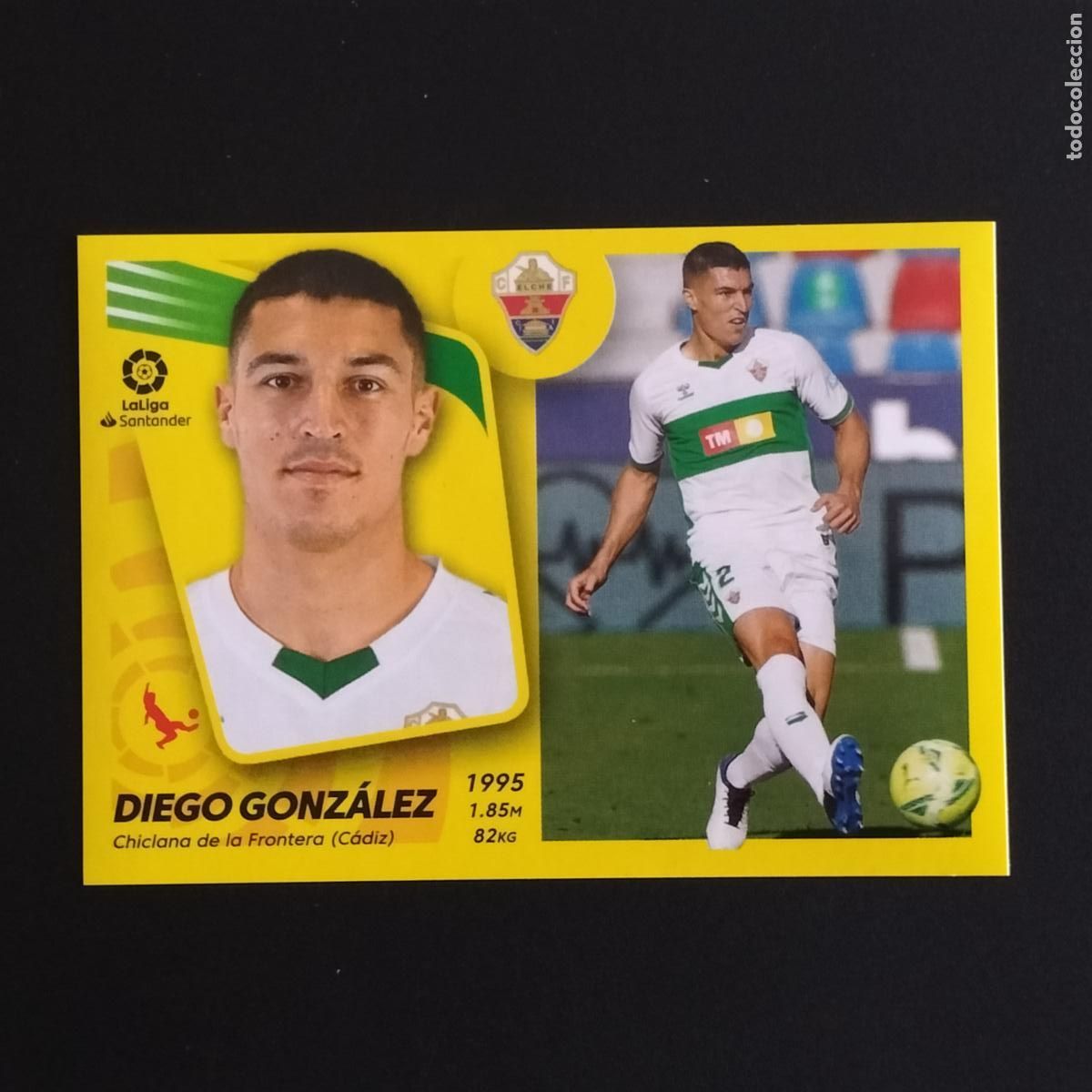 Figurine di Calcio: N&ordm; 9 A DIEGO GONZALEZ ELCHE CROMOS LALIGA SANTANDER ESTE LIGA FUTBOL 2021 2022 21 22 PANINI