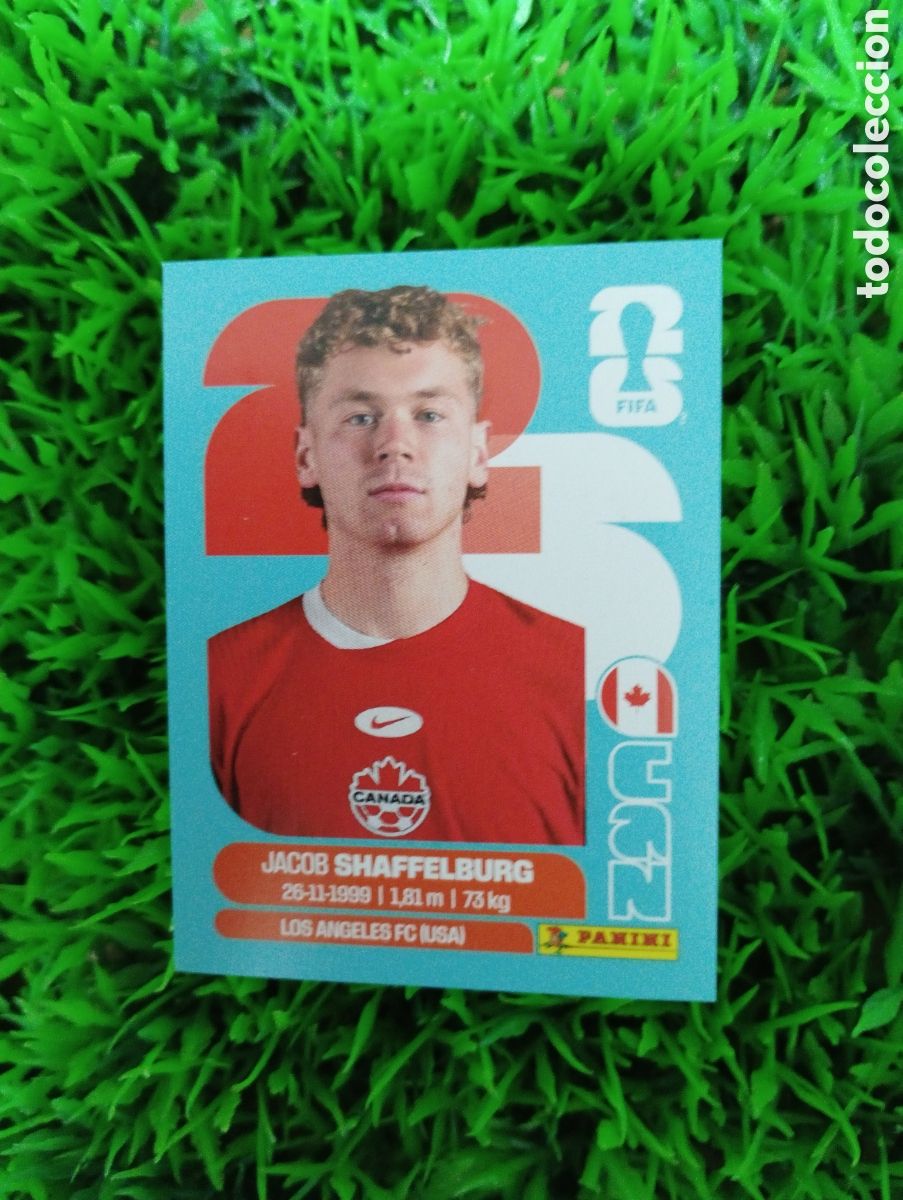 Figurine di Calcio: Shaffelburg Canada Mundial 2026 Sticker # CAN 14 NUNCA PEGADO