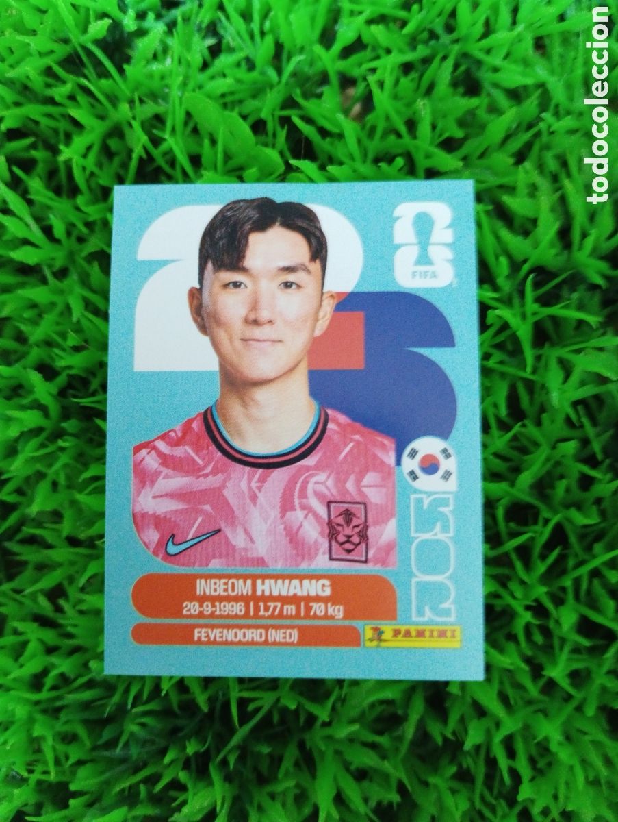 Figurine di Calcio: Hwang Korea Mundial 2026 Sticker # KOR 11 NUNCA PEGADO