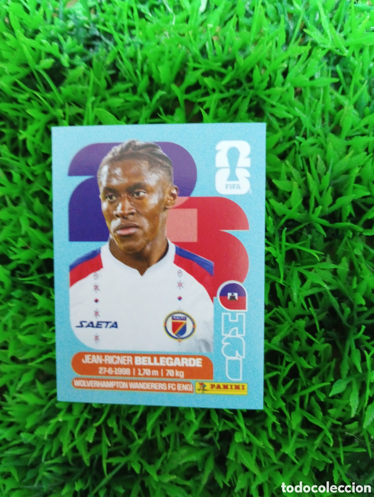 Figurine di Calcio: Bellegarde Haiti Mundial 2026 Sticker # HAI 12 NUNCA PEGADO