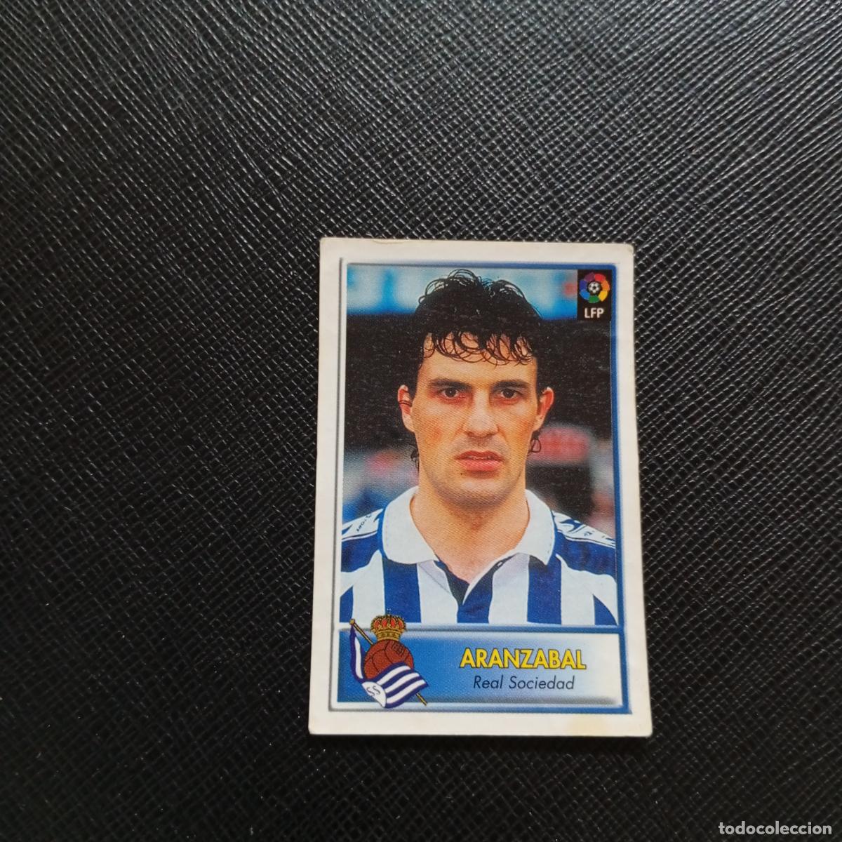 Figurine di Calcio: 168 ARANZABAL REAL SOCIEDAD BOLLYCAO 1997 1998 CROMO FUTBOL LIGA 97 98 - SIN PEGAR - A106 PG352