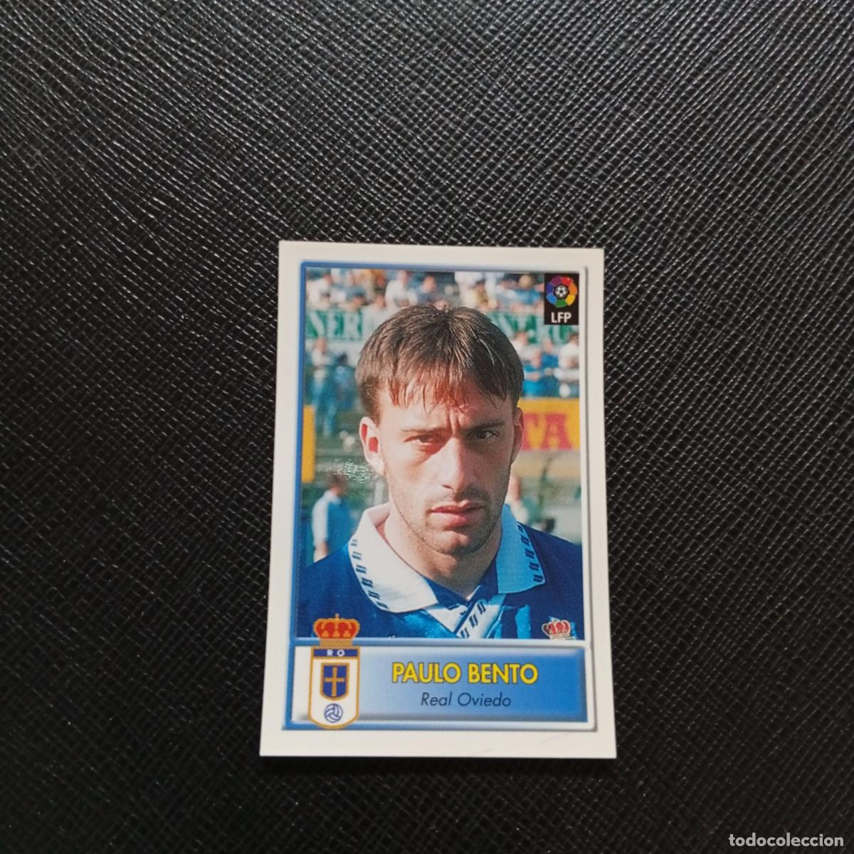Cromos de Futebol: 139 PAULO BENTO OVIEDO BOLLYCAO 1997 1998 CROMO FUTBOL LIGA 97 98 - SIN PEGAR - A106 PG352