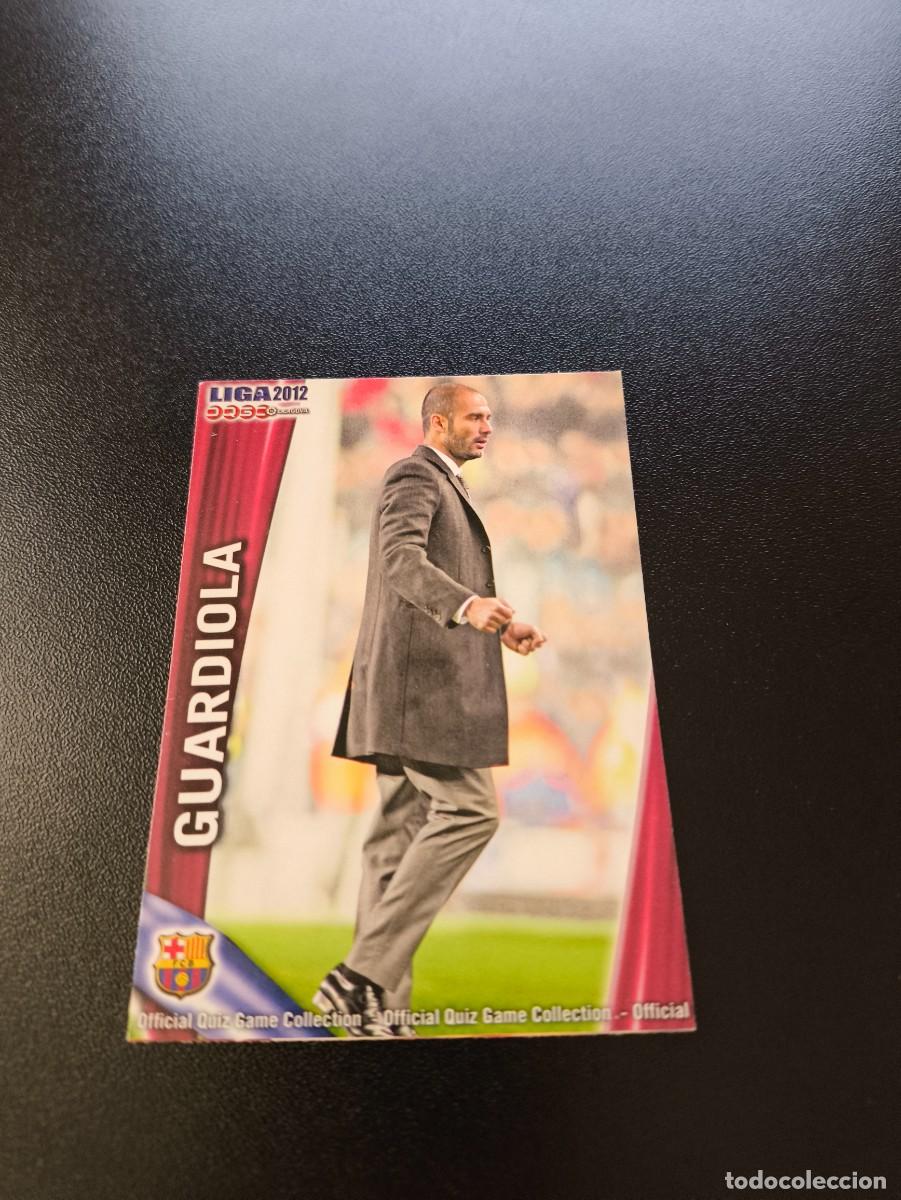 Cromos de Futebol: 3 PEP GUARDIOLA BARCELONA MUNDICROMO FICHAS LIGA 2011 2012 11 12 NO PANINI ESTE MEGACRACKS