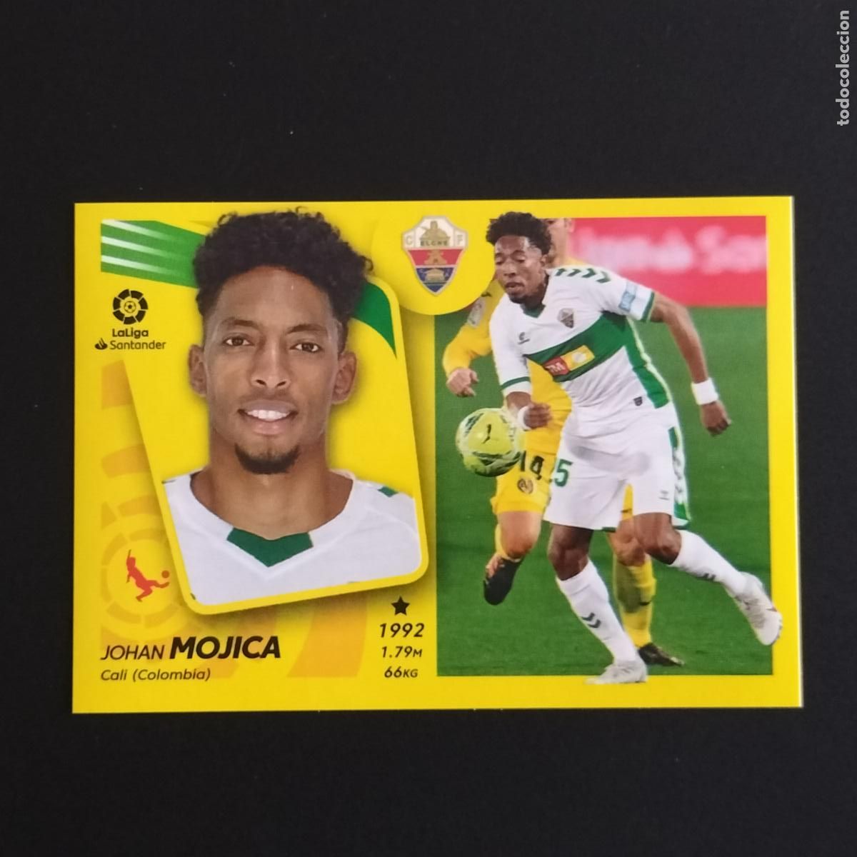 Cromos de Futebol: N&ordm; 12 MOJICA ELCHE CROMOS LALIGA SANTANDER ESTE LIGA FUTBOL 2021 2022 21 22 PANINI
