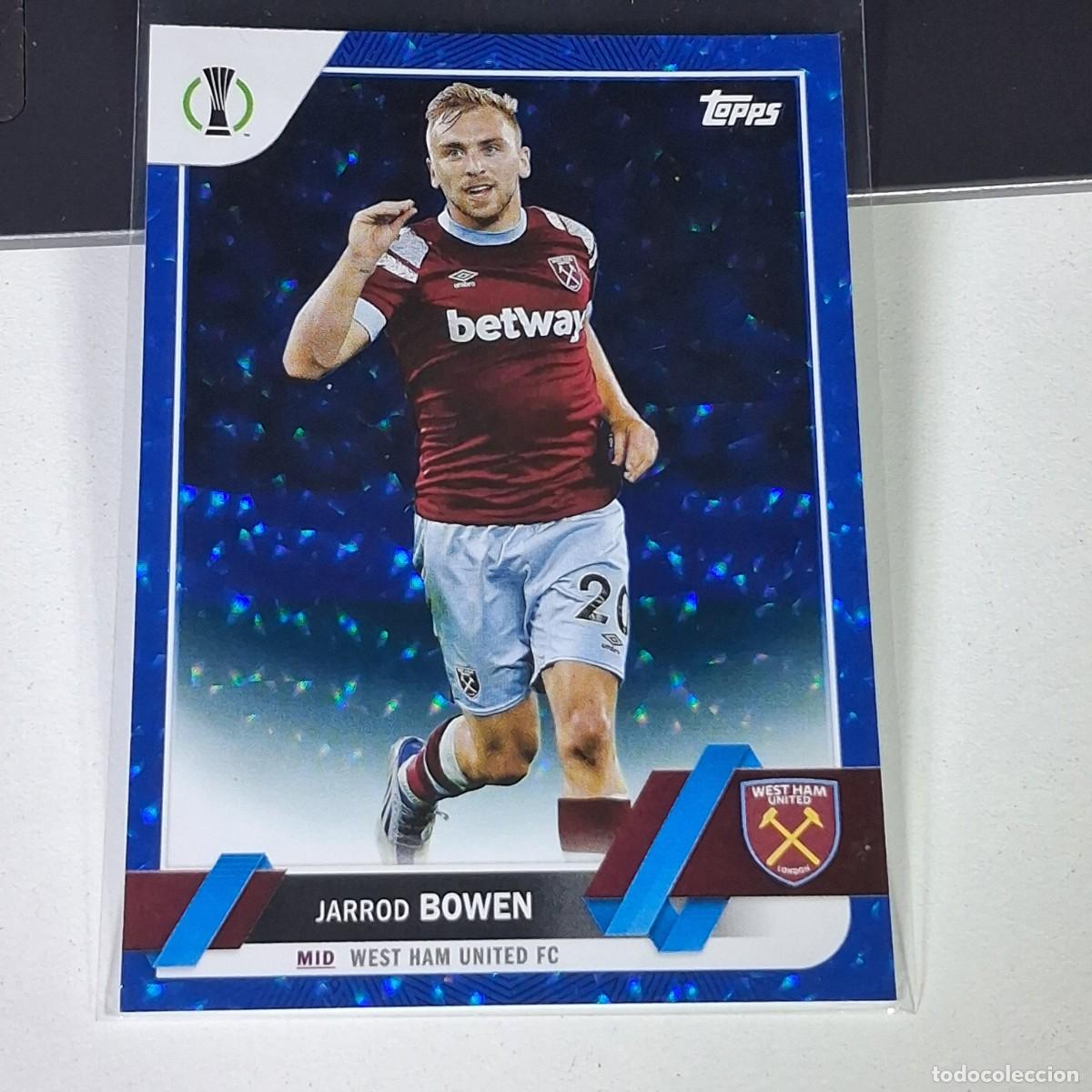 Cromos de Futebol: P2 123 JARROD BOWEN NUMERADA /99 WEST HAM CROMO FUTBOL TOPPS CHROME 22-23 COMPETITIONS 2022-2023