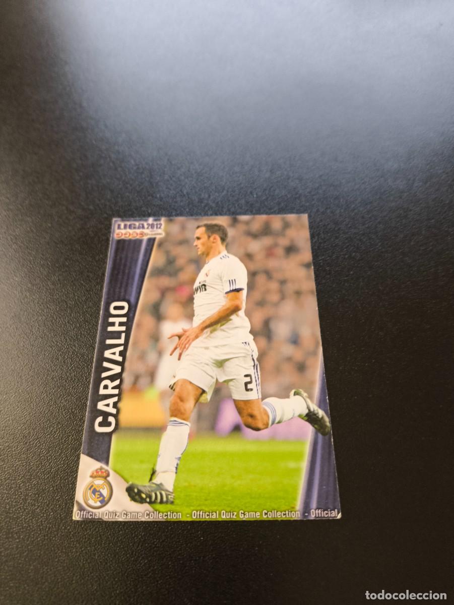 Cromos de Futebol: 36 Ricardo Carvalho REAL MADRID MUNDICROMO LIGA 2011 2012 11 12 NO PANINI ESTE MEGACRACKS