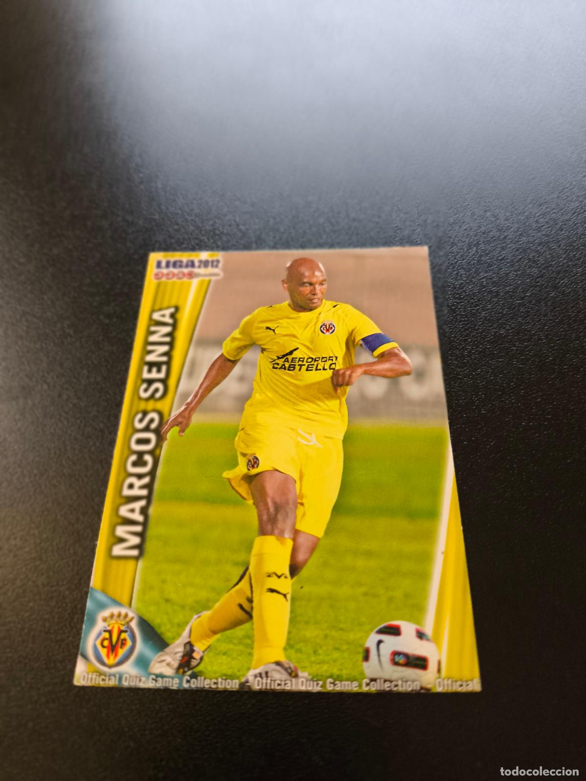 Cromos de F&uacute;tbol: 97 MARCOS SENNA VILLARREAL MUNDICROMO LIGA 2011 2012 11 12 NO PANINI ESTE MEGACRACKS
