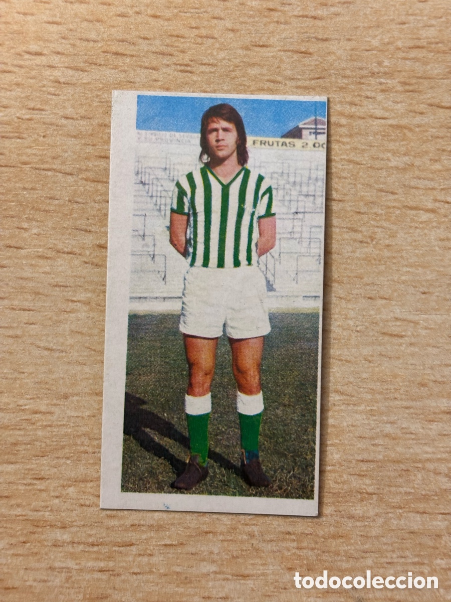 Cromos de F&uacute;tbol: A zarpa Real Betis Ediciones Este 75 76 sin pegar