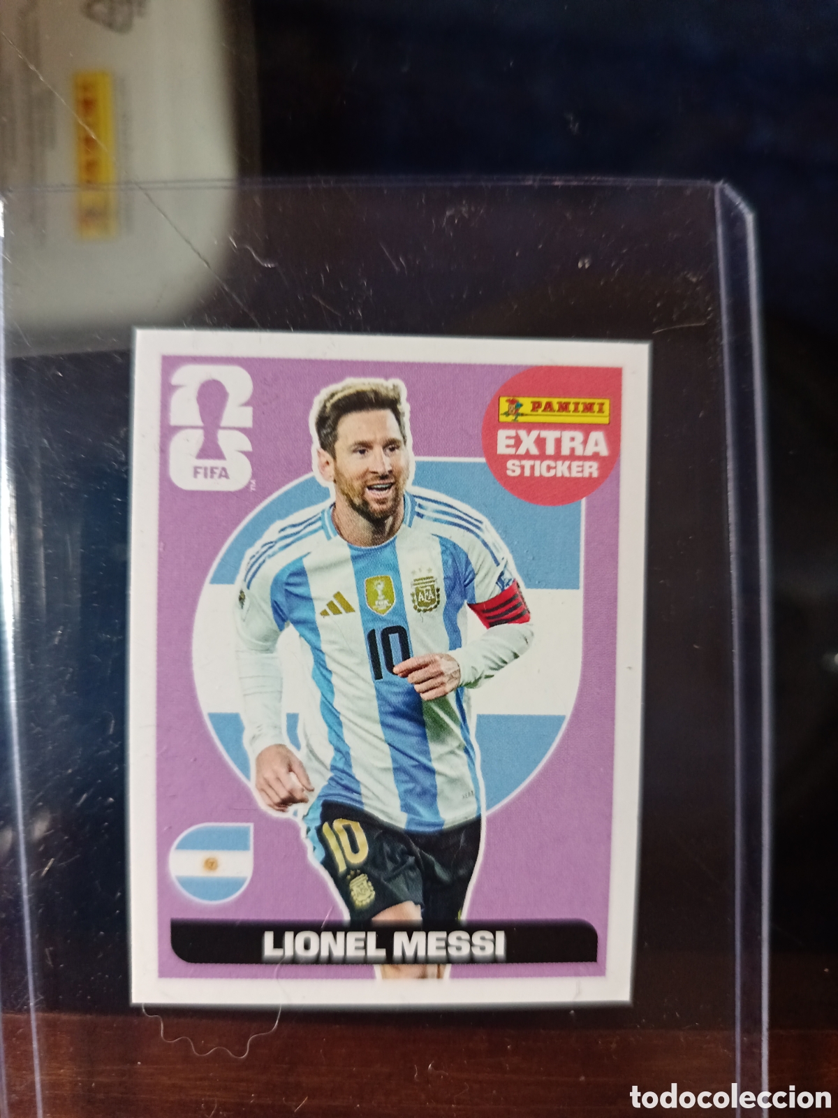 Cromos de F&uacute;tbol: EXTRA Messi Argentina MUNDIAL FIFA WORLD CUP 2026 STICKER PANINI