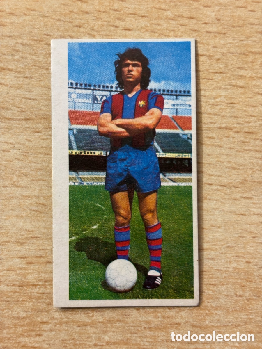 Cromos de F&uacute;tbol: Macizo FC Barcelona Ediciones Este 75 76 sin pegar
