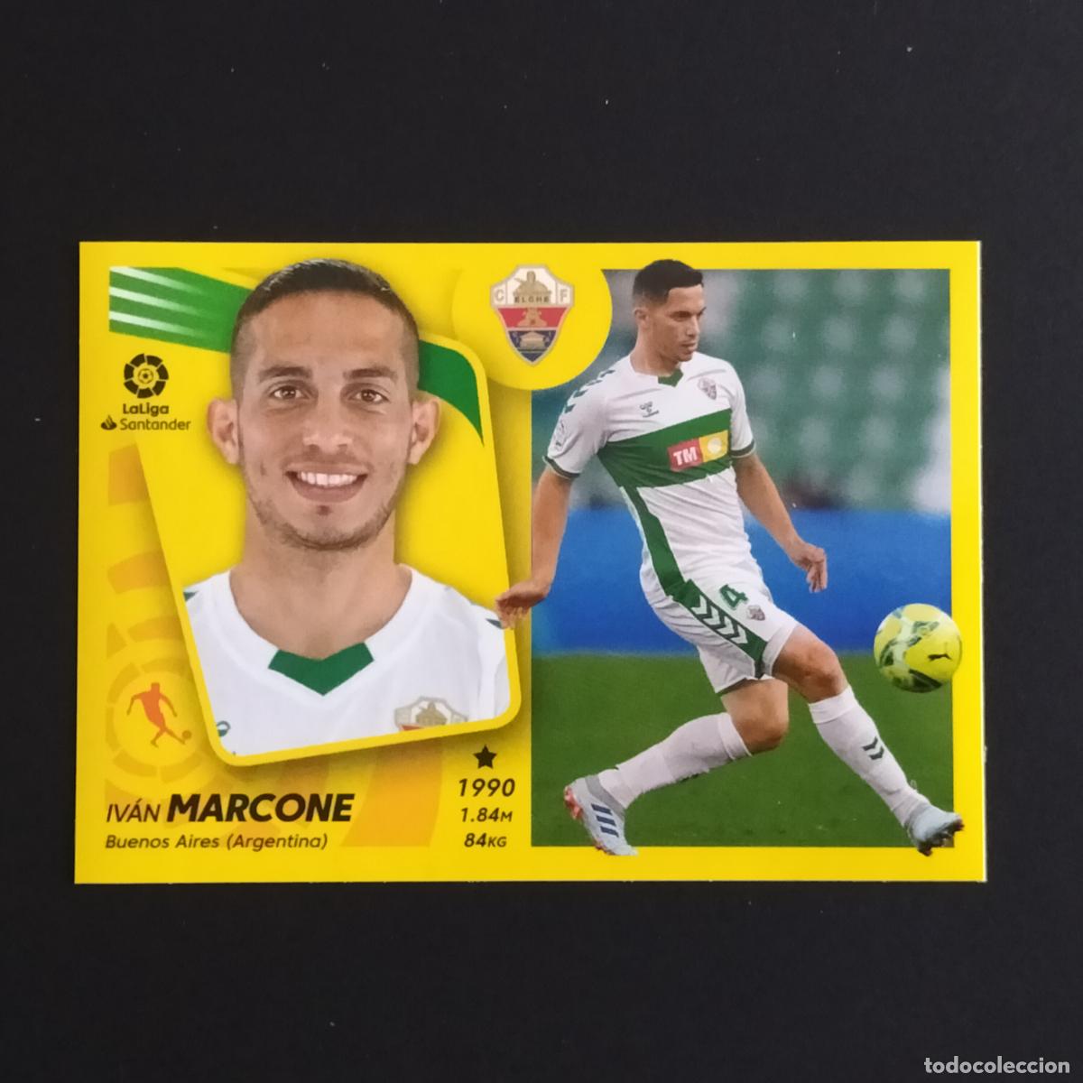 Football Stickers: N&ordm; 15 MARCONE ELCHE CROMOS LALIGA SANTANDER ESTE LIGA FUTBOL 2021 2022 21 22 PANINI