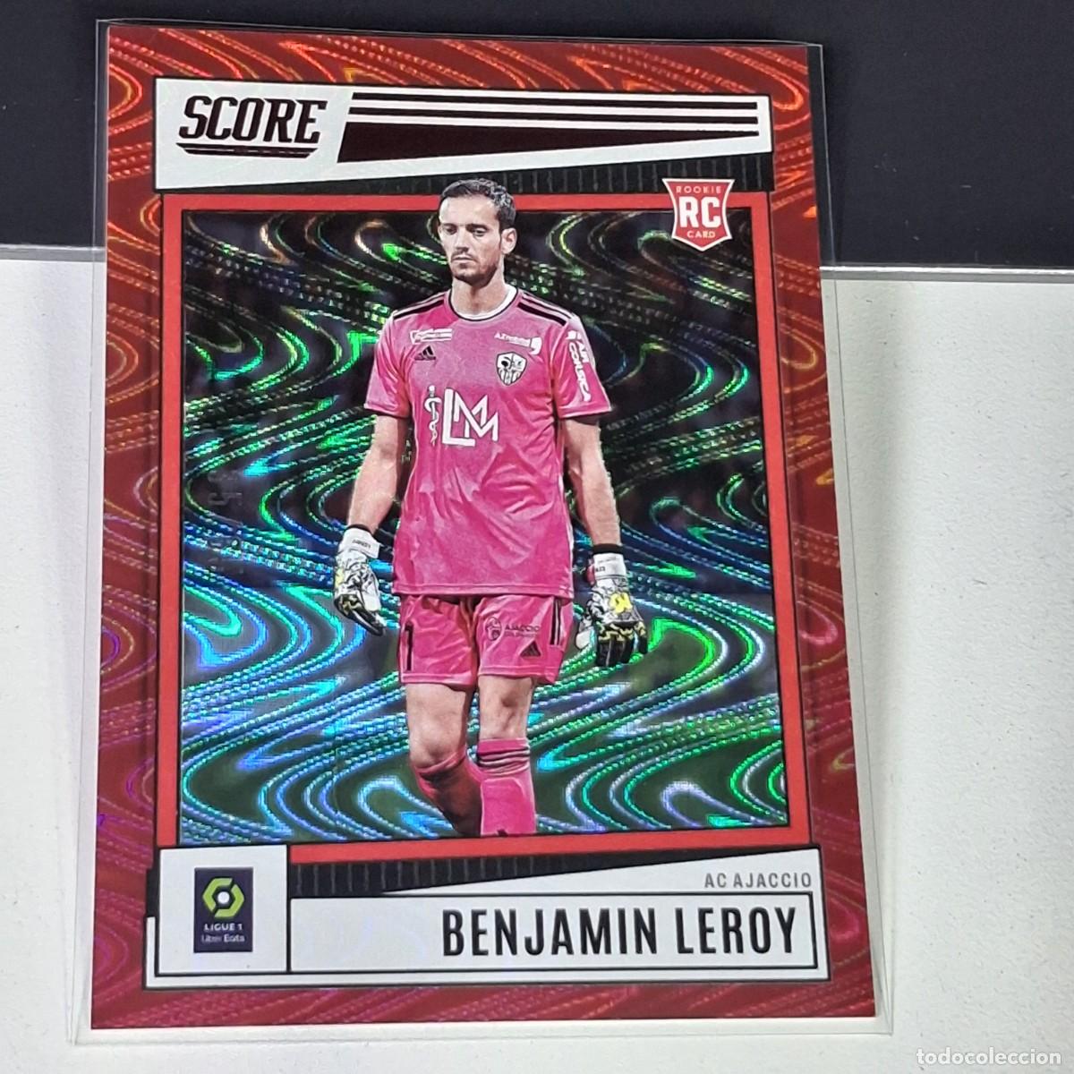 Cromos de F&uacute;tbol: P2 1 BENJAMIN LEROY AJACCIO NUMERADA /65 FUTBOL PANINI SCORE FOOT LIGUE 2022-2023 LIGA FRANCIA 22-23