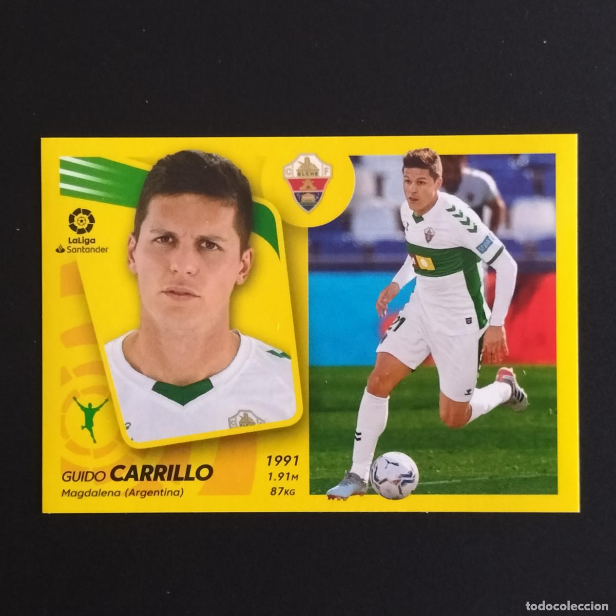 Cromos de F&uacute;tbol: N&ordm; 20 B CARRILLO ELCHE CROMOS LALIGA SANTANDER ESTE LIGA FUTBOL 2021 2022 21 22 PANINI