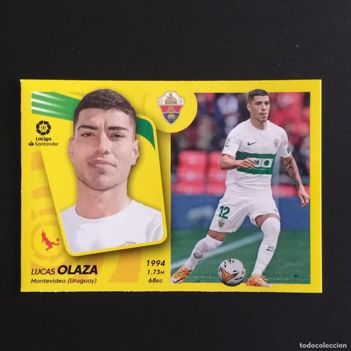 Cromos de F&uacute;tbol: FICHAJE N&ordm; 17 OLAZA MERCADO INVIERNO ACTUALIZACION ELCHE CROMOS LALIGA ESTE 2021 2022 21 22 PANINI