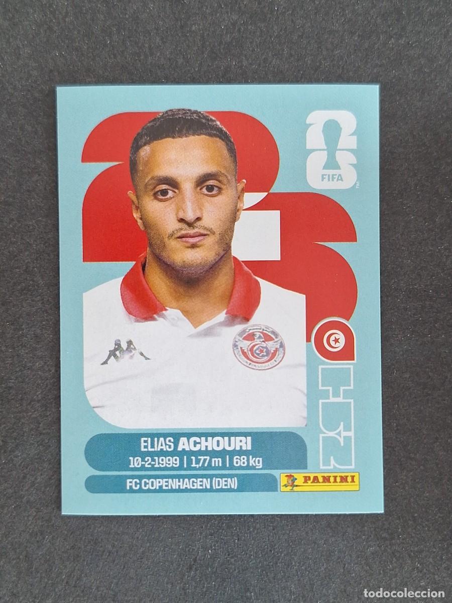 Cromos de F&uacute;tbol: L2 ACHOURI SELECCION TUNEZ 15 PANINI MUNDIAL FIFA WORLD CUP 2026 PANINI NUNCA PEGADO