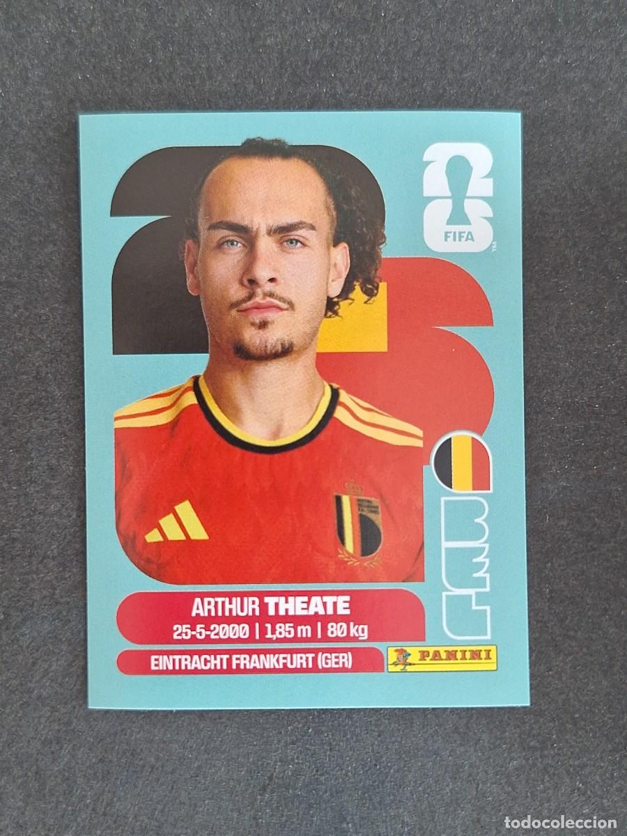 Cromos de F&uacute;tbol: L2 THEATE SELECCION BELGICA 3 PANINI MUNDIAL FIFA WORLD CUP 2026 PANINI NUNCA PEGADO