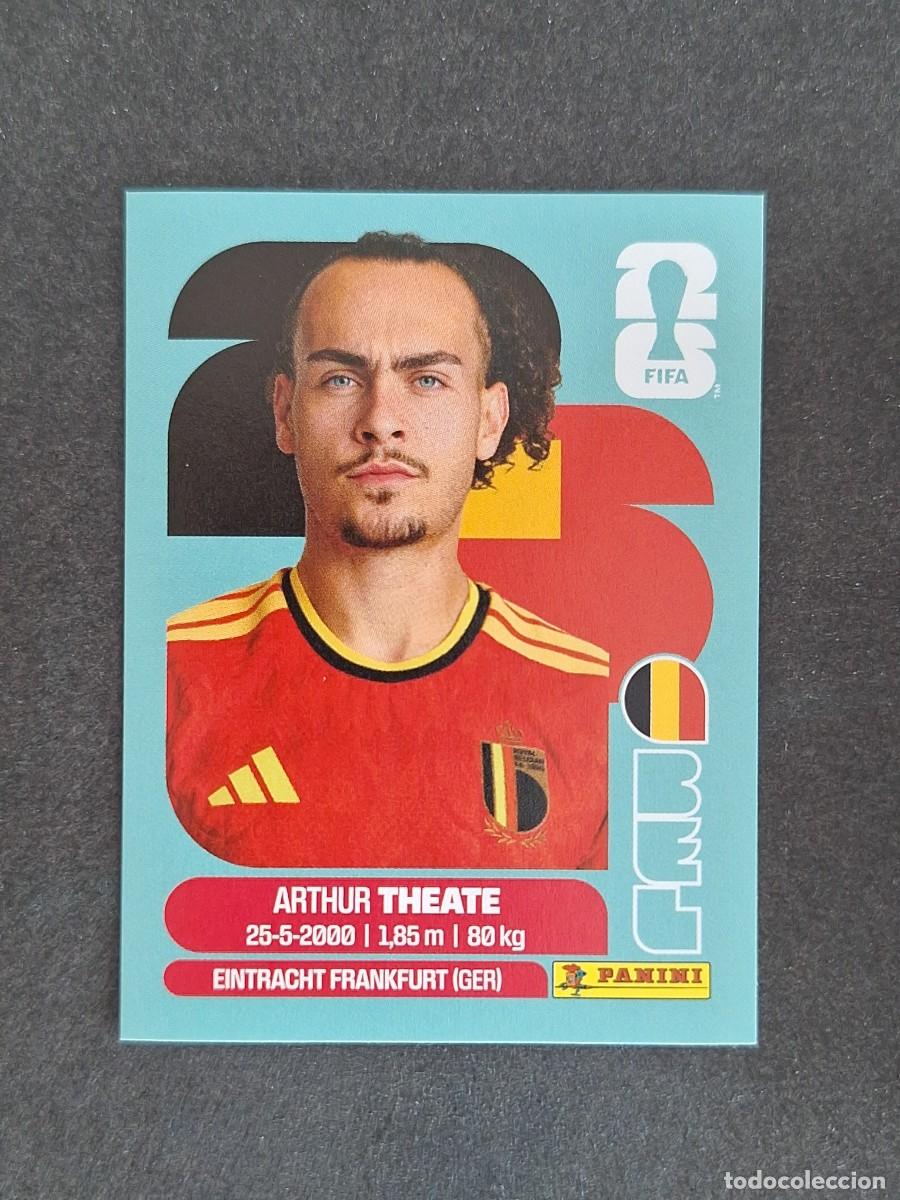 Cromos de F&uacute;tbol: L2 THEATE SELECCION BELGICA 3 PANINI MUNDIAL FIFA WORLD CUP 2026 PANINI NUNCA PEGADO