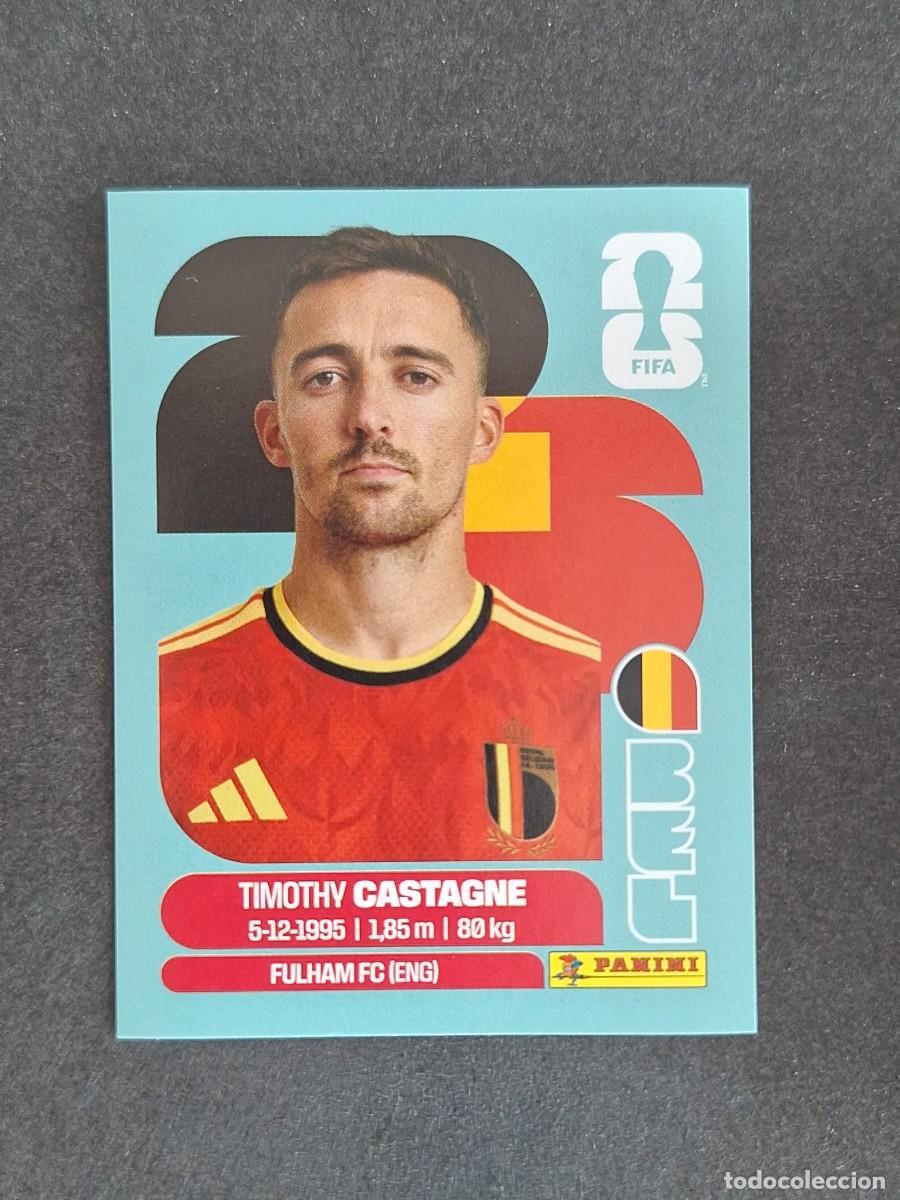 Cromos de F&uacute;tbol: L2 CASTAGNE SELECCION BELGICA 4 PANINI MUNDIAL FIFA WORLD CUP 2026 PANINI NUNCA PEGADO