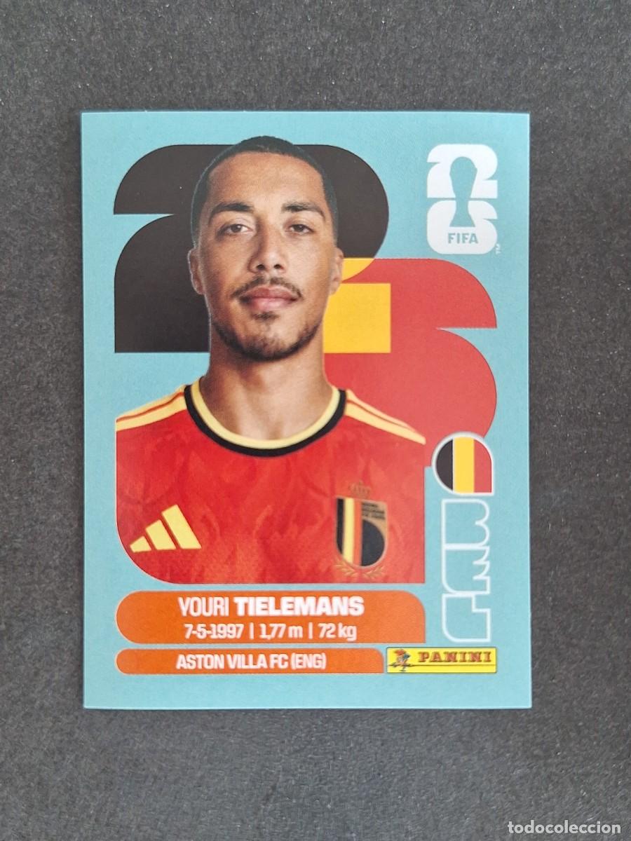 Football Stickers: L2 TIELEMANS SELECCION BELGICA 9 PANINI MUNDIAL FIFA WORLD CUP 2026 PANINI NUNCA PEGADO