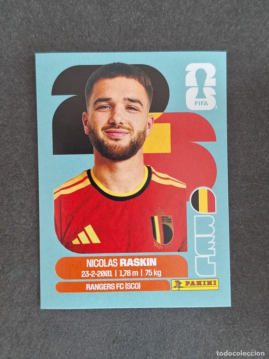 Cromos de Futebol: L2 RASKIN SELECCION BELGICA 11 PANINI MUNDIAL FIFA WORLD CUP 2026 PANINI NUNCA PEGADO