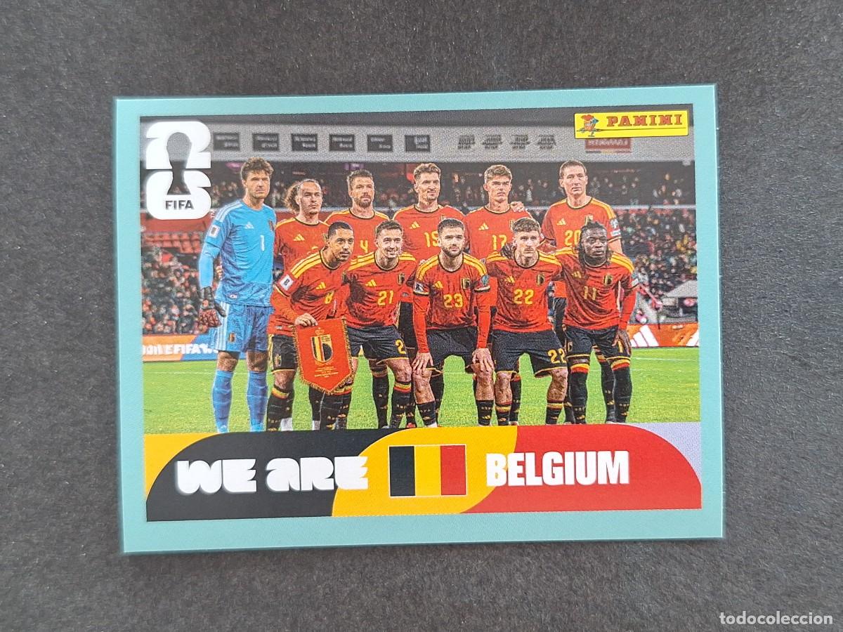 Cromos de Futebol: L2 EQUIPO SELECCION BELGICA 13 PANINI MUNDIAL FIFA WORLD CUP 2026 PANINI NUNCA PEGADO