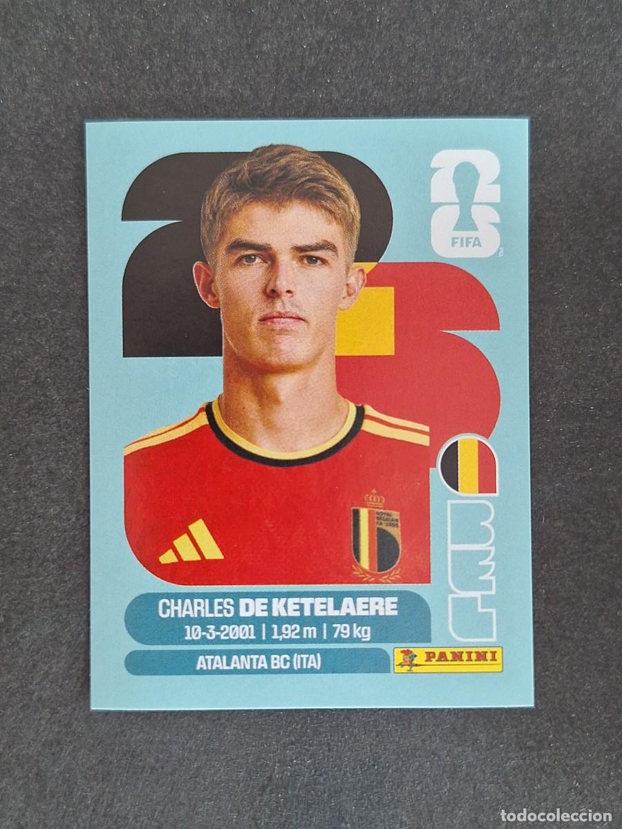 Cromos de F&uacute;tbol: L2 DE KETELAERE SELECCION BELGICA 17 PANINI MUNDIAL FIFA WORLD CUP 2026 PANINI NUNCA PEGADO