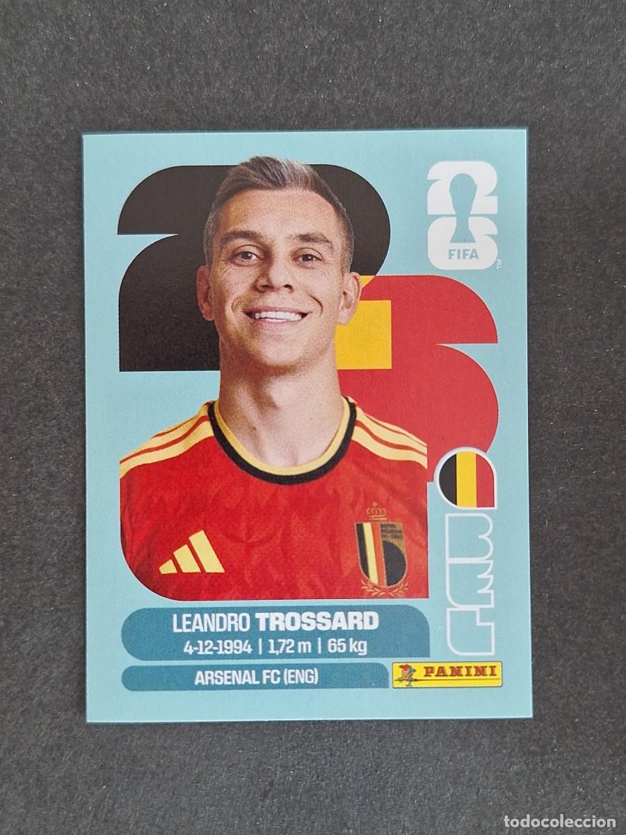 Cromos de F&uacute;tbol: L2 TROSSARD SELECCION BELGICA 18 PANINI MUNDIAL FIFA WORLD CUP 2026 PANINI NUNCA PEGADO