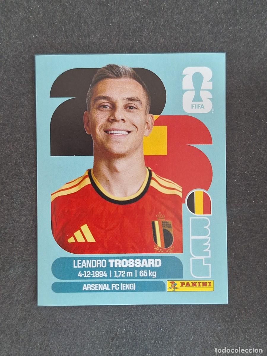 Cromos de F&uacute;tbol: L2 TROSSARD SELECCION BELGICA 18 PANINI MUNDIAL FIFA WORLD CUP 2026 PANINI NUNCA PEGADO