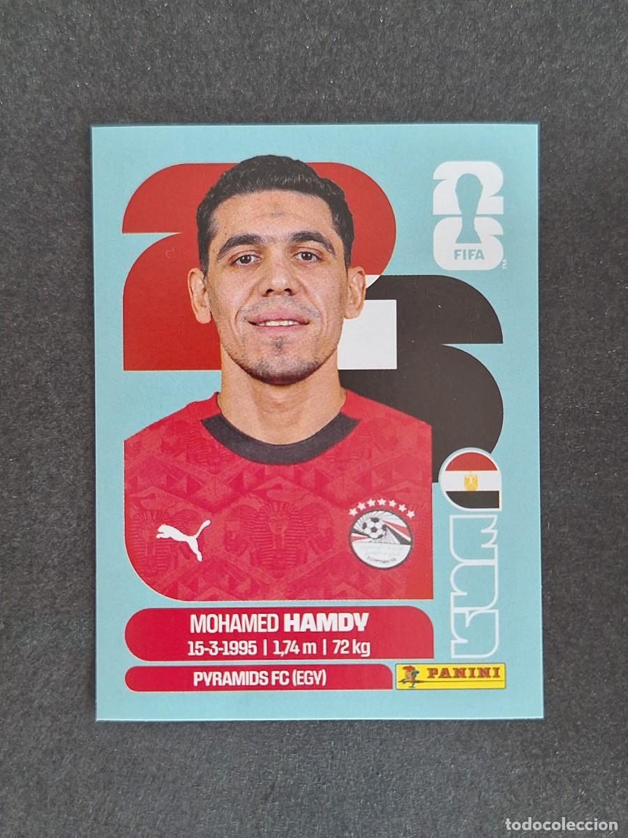 Cromos de F&uacute;tbol: L2 HAMDY SELECCION EGIPTO 4 PANINI MUNDIAL FIFA WORLD CUP 2026 PANINI NUNCA PEGADO