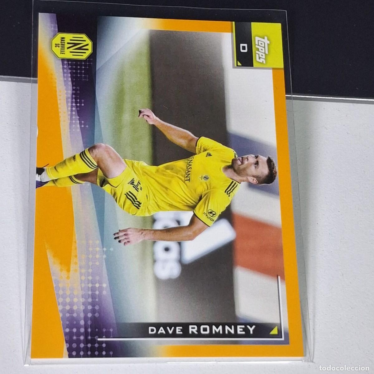 Cromos de F&uacute;tbol: P2 27 DAVE ROMNEY NUMERADA /50 NASHVILLE SC MLS MAJOS LEAGUE SOCCER 2021 TOPPS