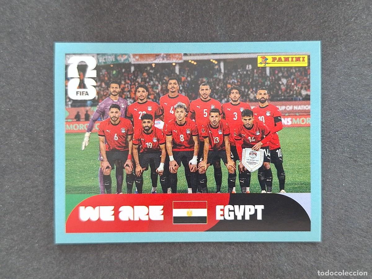 Cromos de F&uacute;tbol: L2 ESCUDO SELECCION EGIPTO 13 PANINI MUNDIAL FIFA WORLD CUP 2026 PANINI NUNCA PEGADO