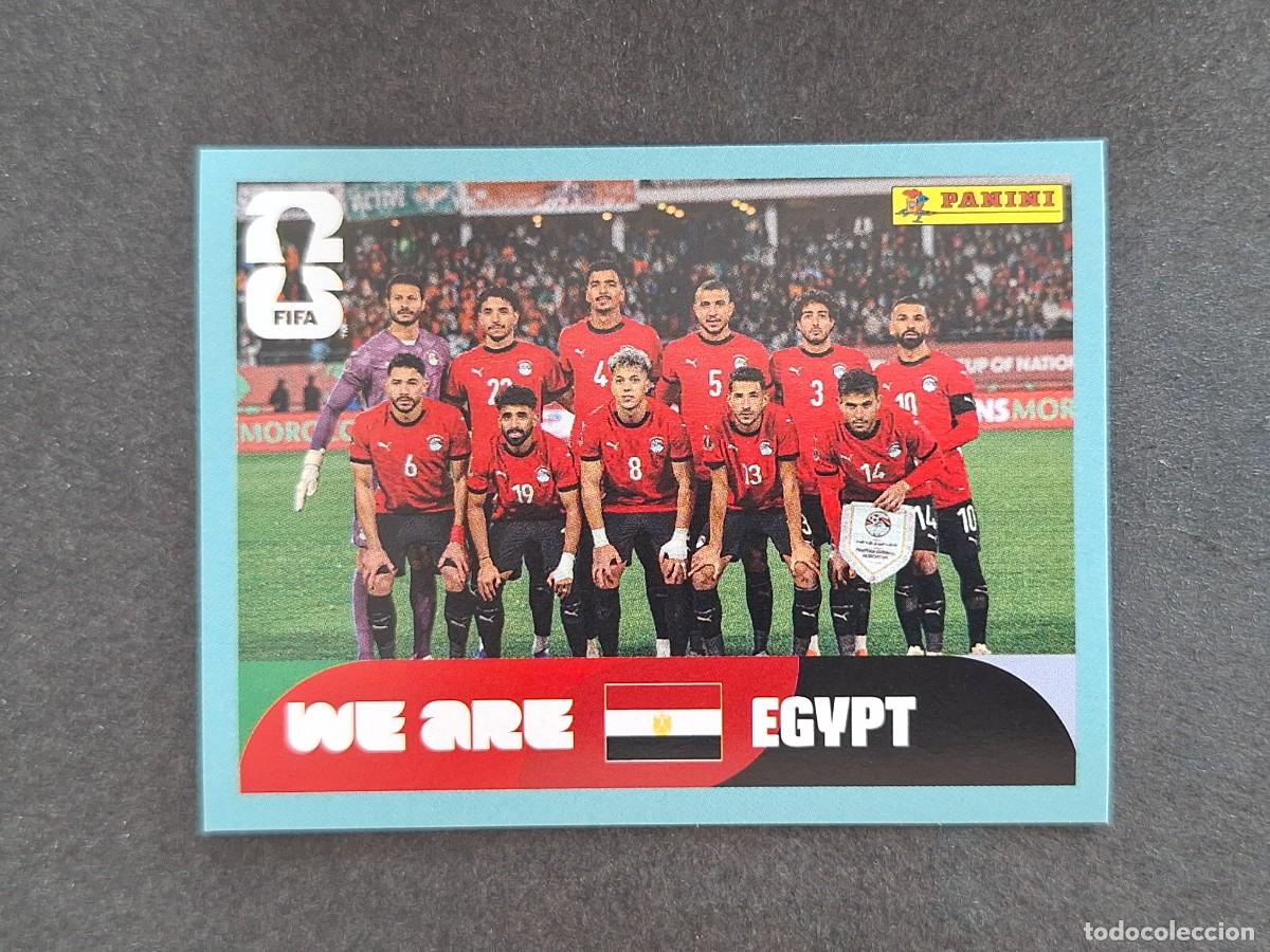 Cromos de F&uacute;tbol: L2 ESCUDO SELECCION EGIPTO 13 PANINI MUNDIAL FIFA WORLD CUP 2026 PANINI NUNCA PEGADO