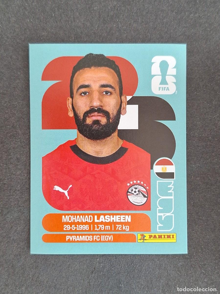 Cromos de F&uacute;tbol: L2 LASHEEN SELECCION EGIPTO 14 PANINI MUNDIAL FIFA WORLD CUP 2026 PANINI NUNCA PEGADO
