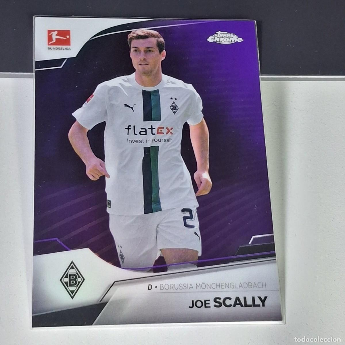 Cromos de F&uacute;tbol: P2 73 JOE SCALLY BORUSSIA NUMERADA /199 MONCHENGLADBACH TOPPS CHROME BUNDESLIGA 2023
