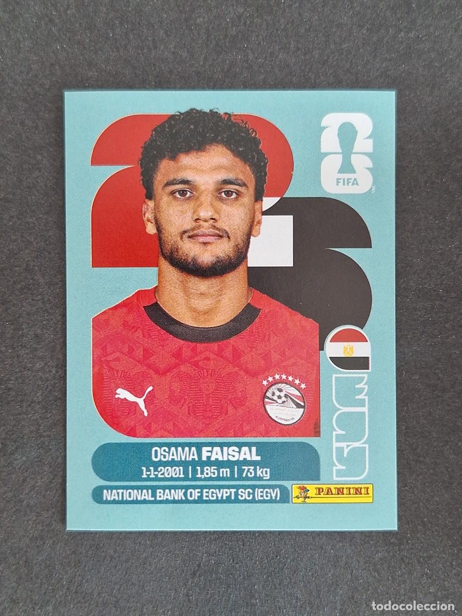 Cromos de F&uacute;tbol: L2 FAISAL SELECCION EGIPTO 16 PANINI MUNDIAL FIFA WORLD CUP 2026 PANINI NUNCA PEGADO