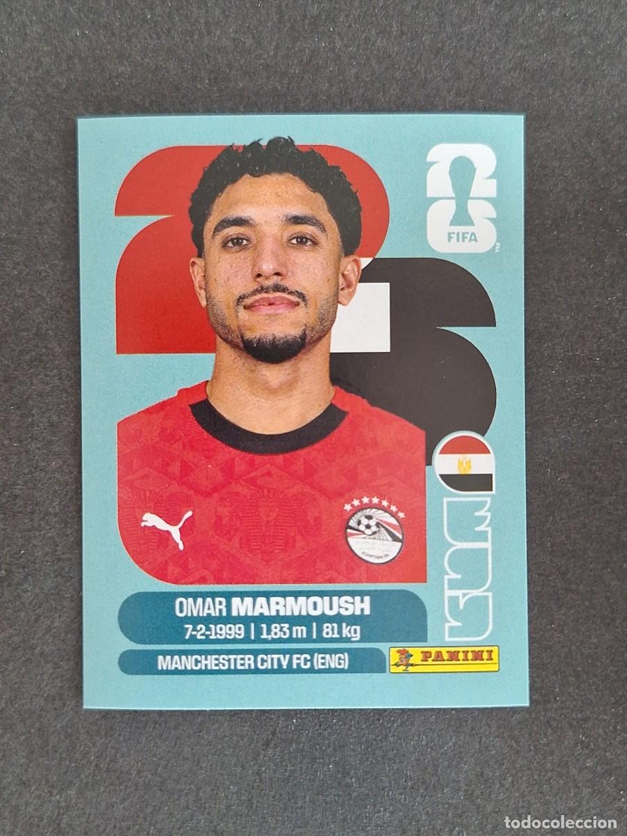 Cromos de F&uacute;tbol: L2 MARMOUSH SELECCION EGIPTO 20 PANINI MUNDIAL FIFA WORLD CUP 2026 PANINI NUNCA PEGADO