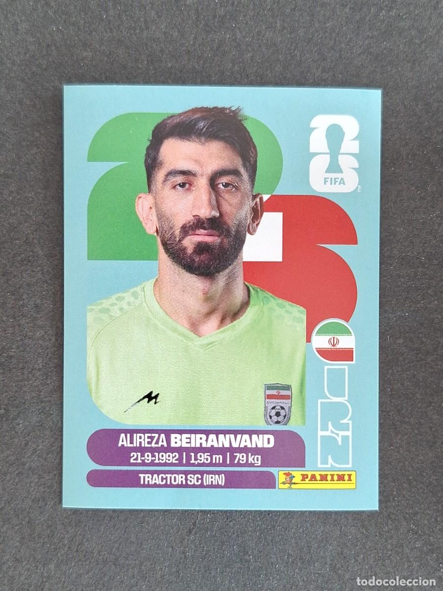 Cromos de F&uacute;tbol: L2 BEIRANVAND SELECCION IRAN 2 PANINI MUNDIAL FIFA WORLD CUP 2026 PANINI NUNCA PEGADO
