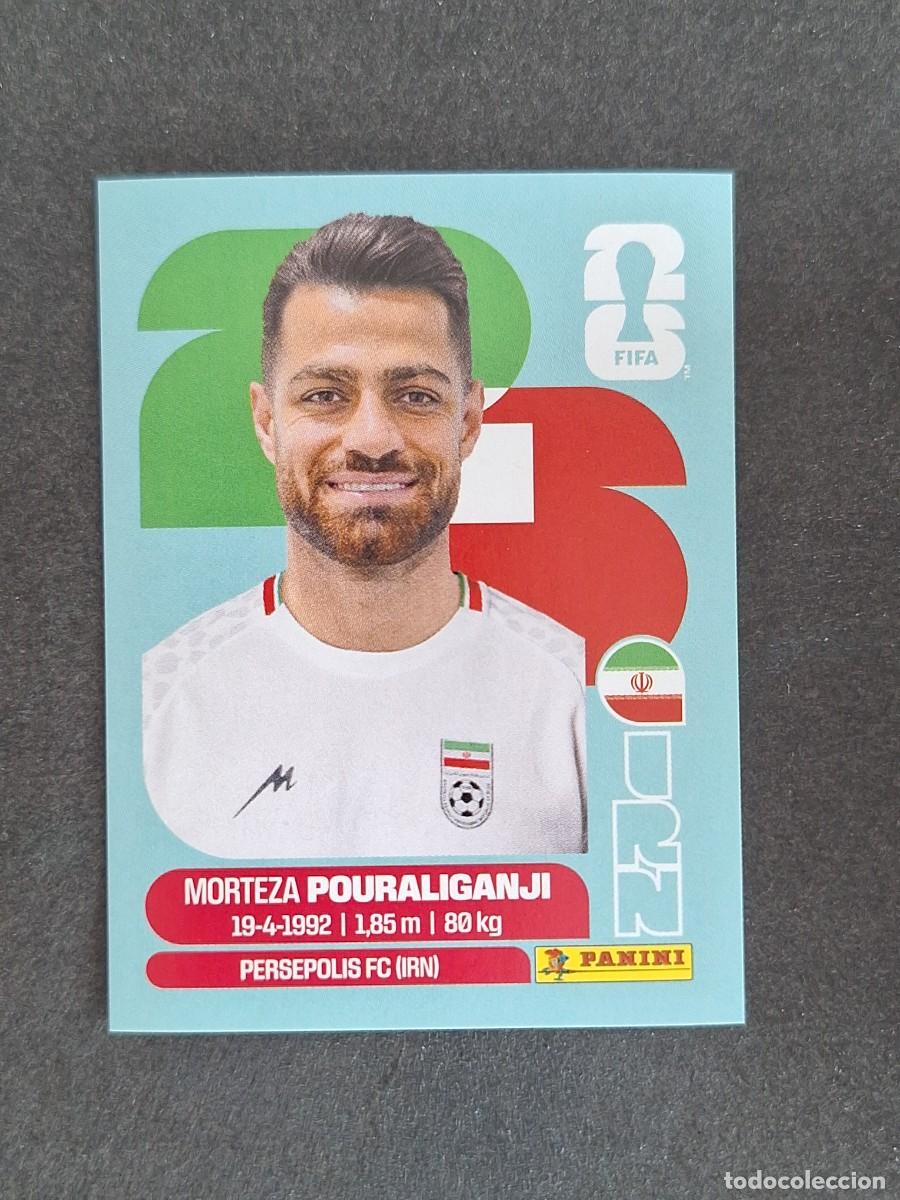 Cromos de F&uacute;tbol: L2 POURALIGANJI SELECCION IRAN 3 PANINI MUNDIAL FIFA WORLD CUP 2026 PANINI NUNCA PEGADO