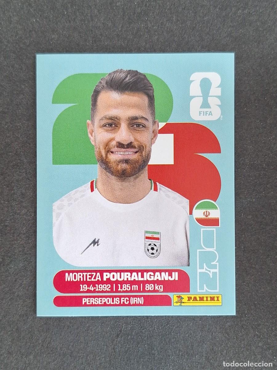 Cromos de F&uacute;tbol: L2 POURALIGANJI SELECCION IRAN 3 PANINI MUNDIAL FIFA WORLD CUP 2026 PANINI NUNCA PEGADO