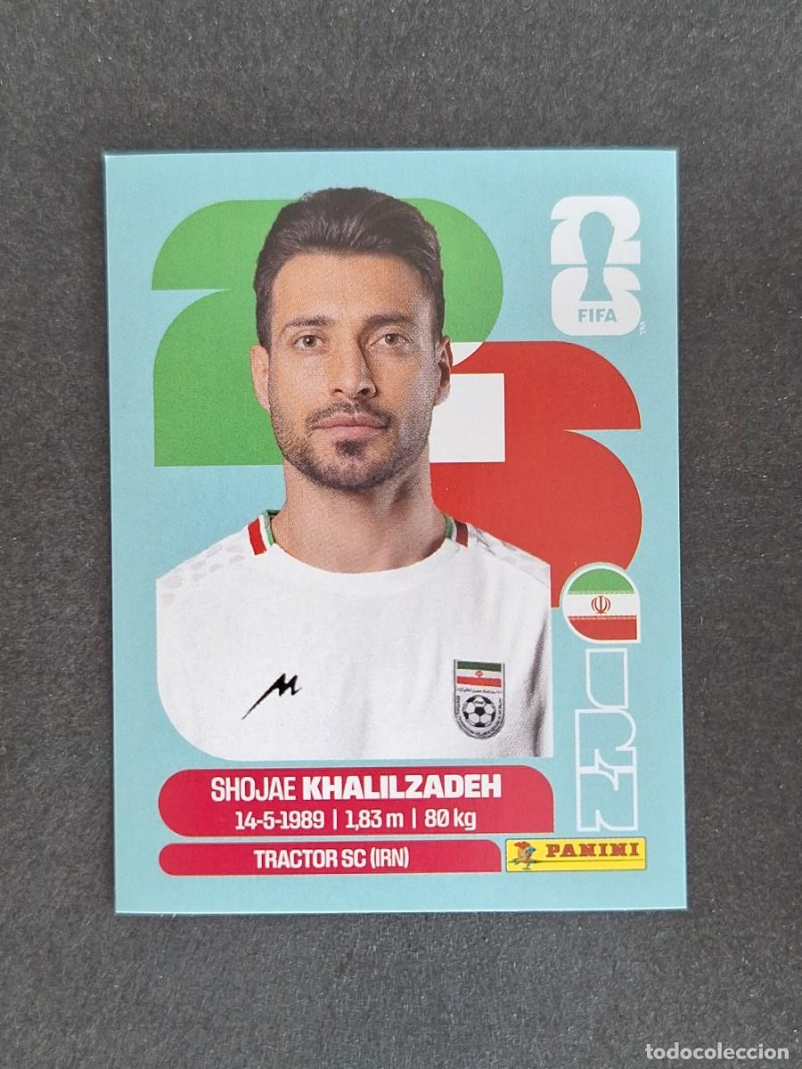 Cromos de F&uacute;tbol: L2 KHALILZADEH SELECCION IRAN 6 PANINI MUNDIAL FIFA WORLD CUP 2026 PANINI NUNCA PEGADO