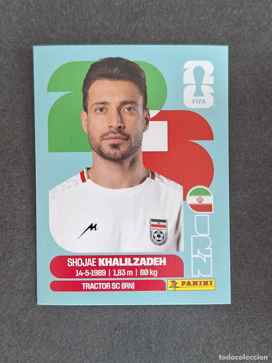 Cromos de F&uacute;tbol: L2 KHALILZADEH SELECCION IRAN 6 PANINI MUNDIAL FIFA WORLD CUP 2026 PANINI NUNCA PEGADO