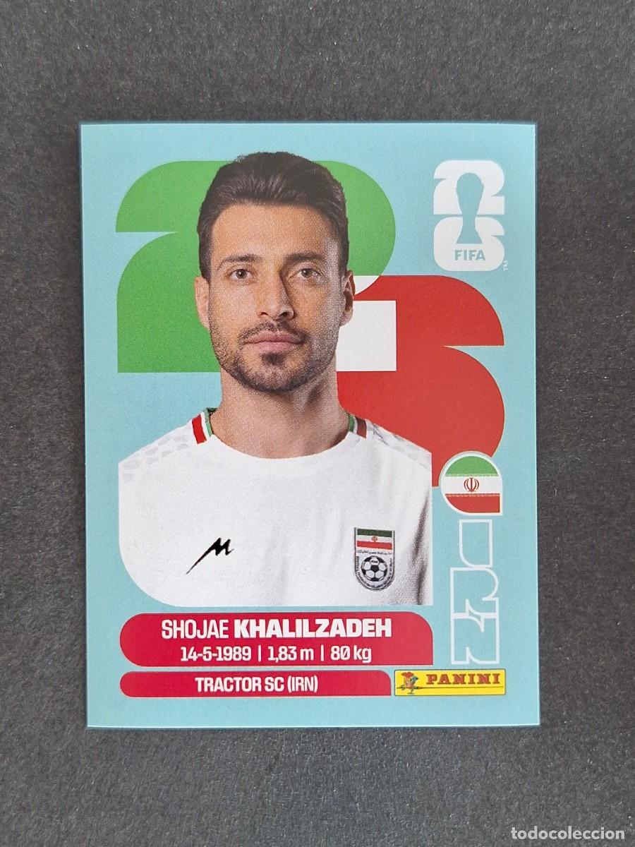 Cromos de F&uacute;tbol: L2 KHALILZADEH SELECCION IRAN 6 PANINI MUNDIAL FIFA WORLD CUP 2026 PANINI NUNCA PEGADO
