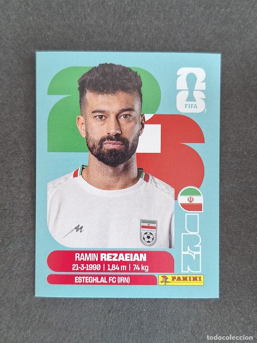 Cromos de F&uacute;tbol: L2 REZAEIAN SELECCION IRAN 7 PANINI MUNDIAL FIFA WORLD CUP 2026 PANINI NUNCA PEGADO
