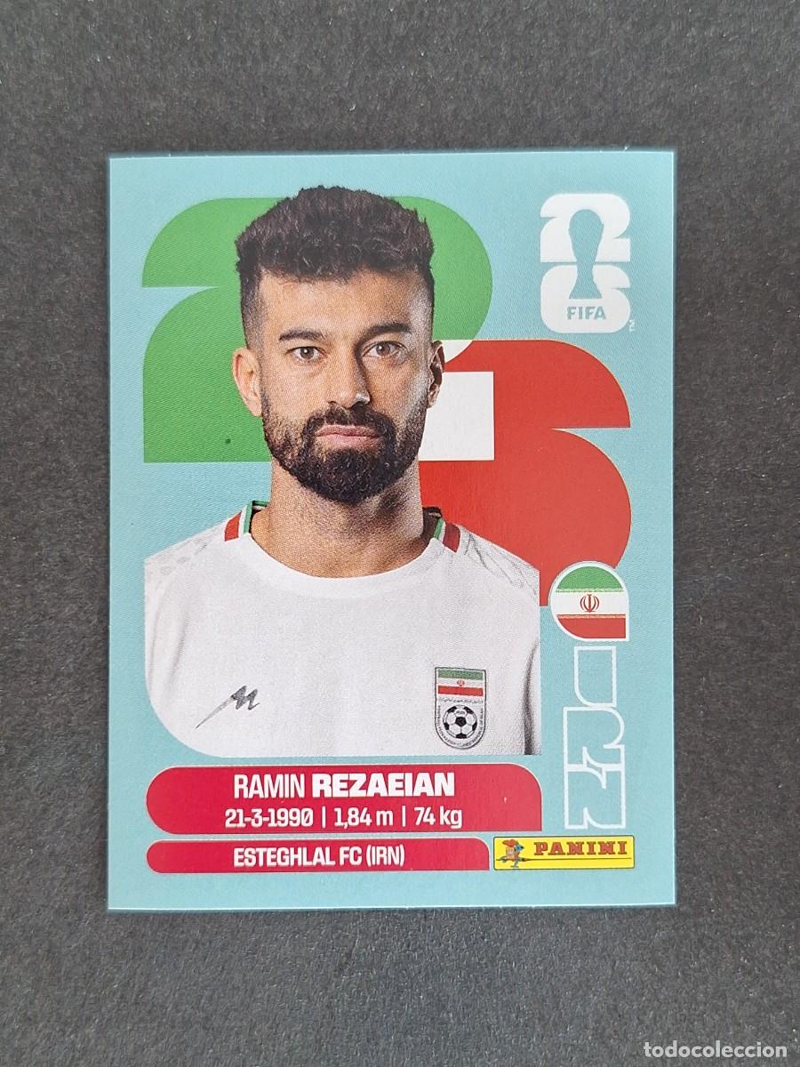 Cromos de F&uacute;tbol: L2 REZAEIAN SELECCION IRAN 7 PANINI MUNDIAL FIFA WORLD CUP 2026 PANINI NUNCA PEGADO