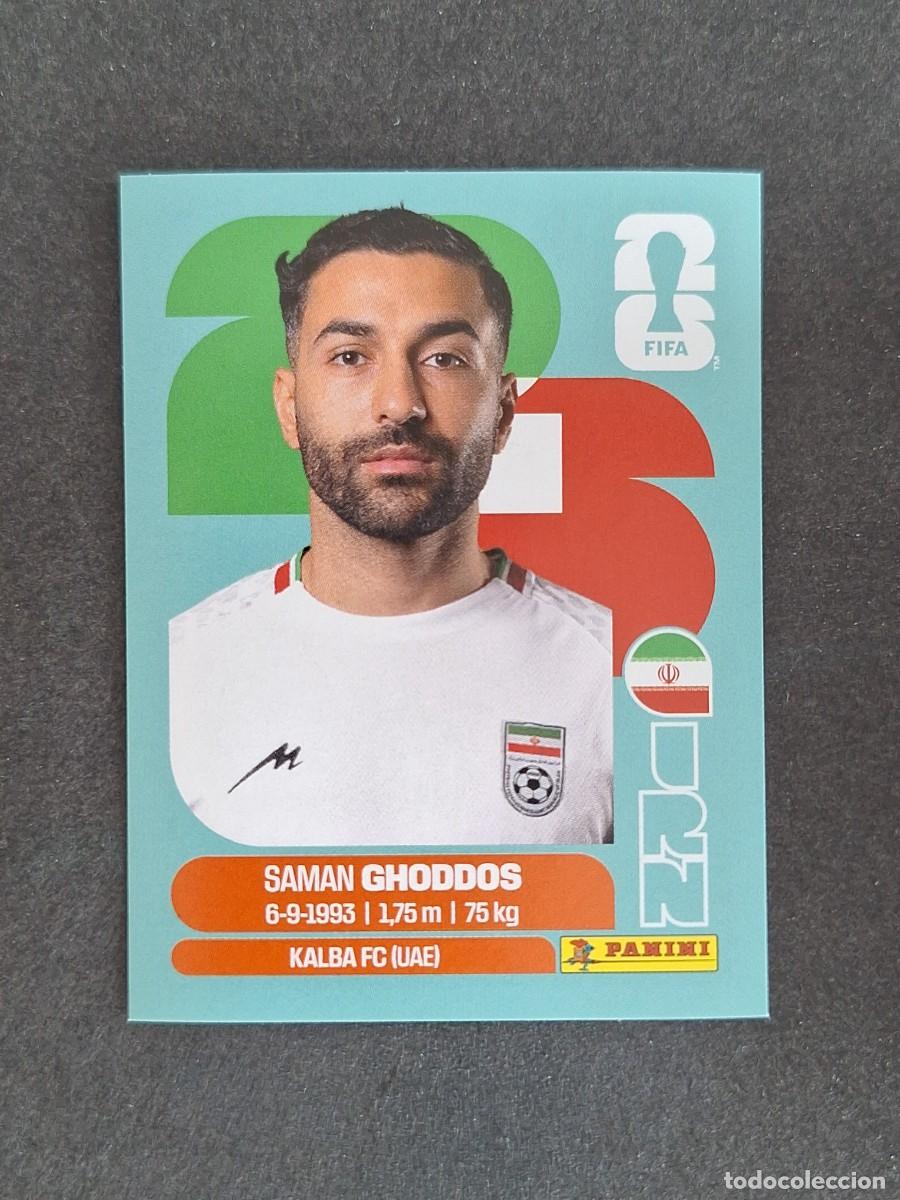 Cromos de F&uacute;tbol: L2 GHODDOS SELECCION IRAN 12 PANINI MUNDIAL FIFA WORLD CUP 2026 PANINI NUNCA PEGADO