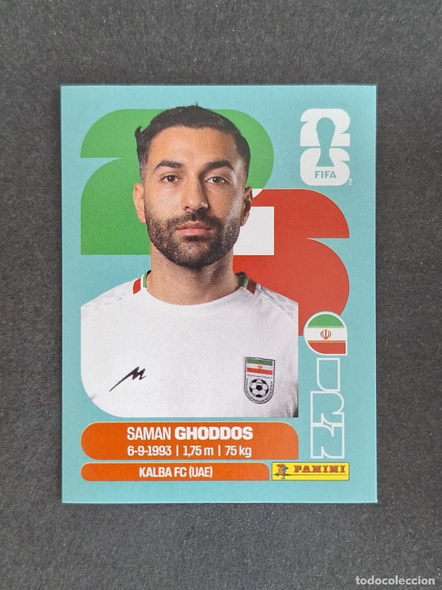 Cromos de F&uacute;tbol: L2 GHODDOS SELECCION IRAN 12 PANINI MUNDIAL FIFA WORLD CUP 2026 PANINI NUNCA PEGADO