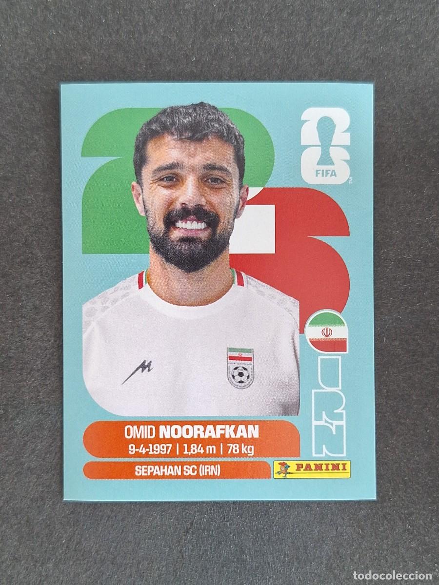 Cromos de F&uacute;tbol: L2 NOORAFKAN SELECCION IRAN 14 PANINI MUNDIAL FIFA WORLD CUP 2026 PANINI NUNCA PEGADO