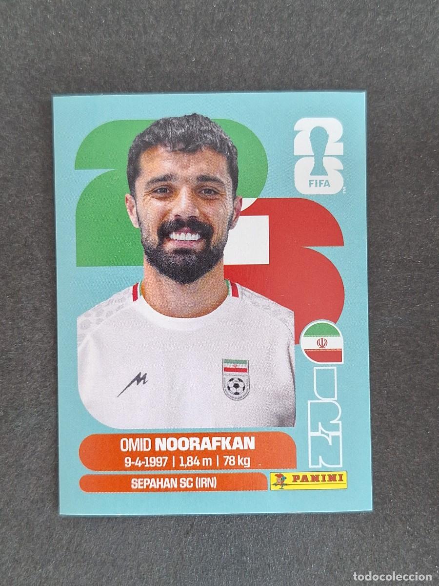 Cromos de F&uacute;tbol: L2 NOORAFKAN SELECCION IRAN 14 PANINI MUNDIAL FIFA WORLD CUP 2026 PANINI NUNCA PEGADO