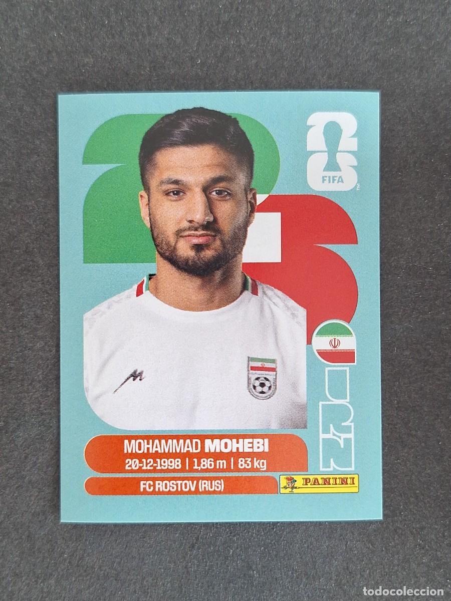 Fu&szlig;ball-Sticker: L2 MOHEBI SELECCION IRAN 16 PANINI MUNDIAL FIFA WORLD CUP 2026 PANINI NUNCA PEGADO